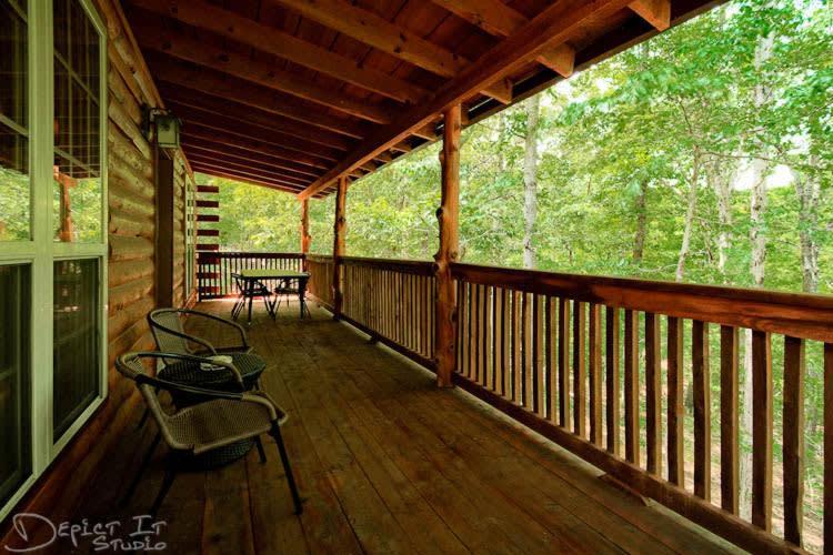 Secluded 2 Story Cabin Pool Wifi Smart Tvs Eureka Springs Eksteriør bilde